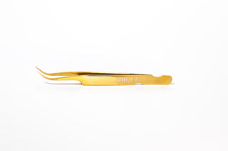 Gold Volume long foot Tweezers