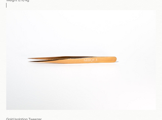 Gold Isolation Tweezer