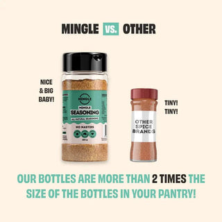 Mingle Seasoning - NEW FRENCH HERBY HUNNY MUSTARD LARGE BOTTLE