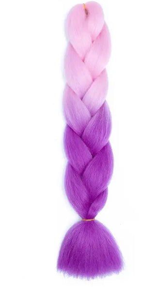 Coloured Hair Extensions 24” for styling and braids