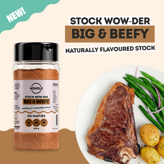 Mingle Seasoning - BEEF & CHICKEN STOCK WOW-DER 4 PACK