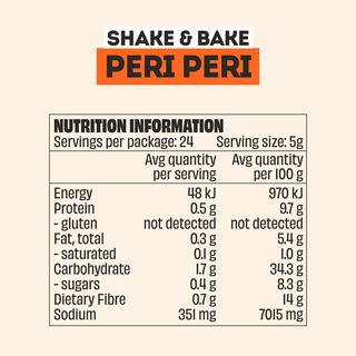 Mingle Seasoning - PERI PERI GIANT BOTTLE