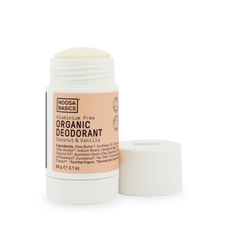 Noosa Organics Organic Deodorant Stick - Coconut & Vanilla 60g