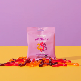 Funday Natural Sweets Fruity Gummy Snake 50g Packet