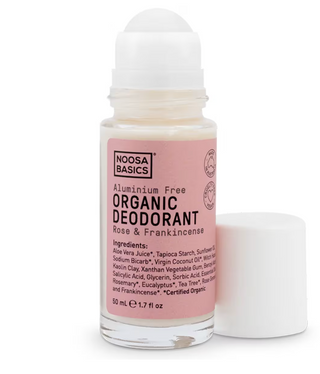Noosa basics Deodorant roll on - Rose & Frankincense 50ml