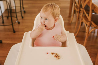 Catchie Bibs® 2.0 - Dusty Rose & Powder Pink - We Might Be Tiny