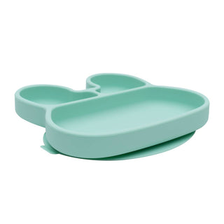 Bunny Stickie® Plate - Mint - We Might Be Tiny