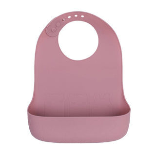 Catchie Bibs® 2.0 - Dusty Rose & Powder Pink - We Might Be Tiny