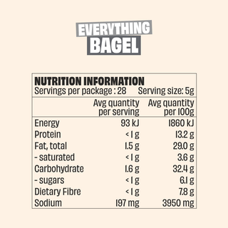 Mingle Seasoning - EVERYTHING THE BAGEL SEASONING LARGE BOTTLE