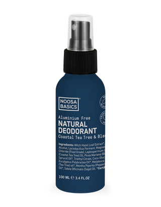 Noosa Basics Natural Deodorant Spray - Coastal Tea Tree & Black Spruce 100ml
