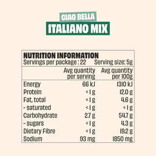 Mingle MAMBO ITALIANO MIX SEASONING LARGE BOTTLE