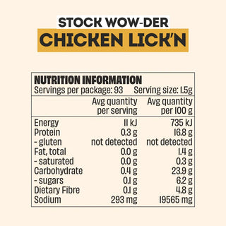 CHICKEN STOCK WOW-DER 140g