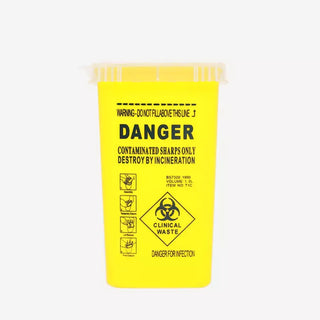 Biohazard Needle Disposal Container 1L Sharps Container Tattoo Supplies Container