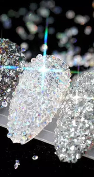 3D Nail Art Decorations Rhinestones - Crystals